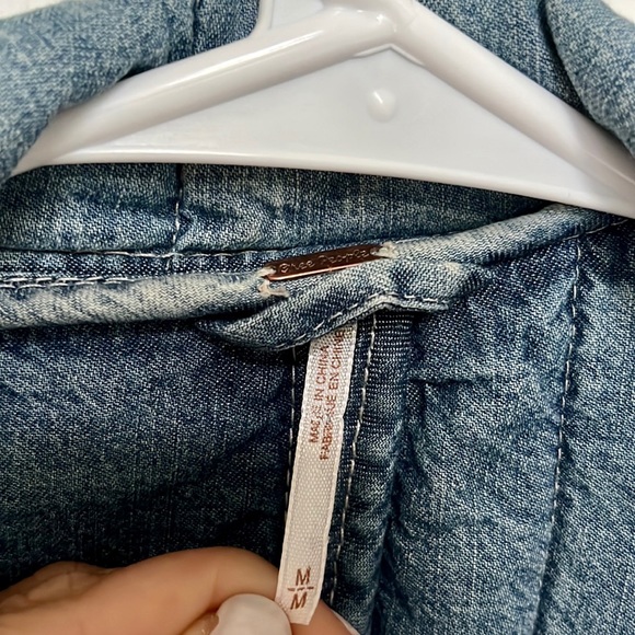 Women’s Free People Doleman Jacket Size Medium - Picture 5 of 6